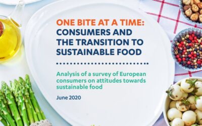 ONE BITE AT A TIME: Consumers and the Transition to Sustainable Food