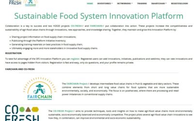 The Sustainable Food System Innovation Platform is now live!