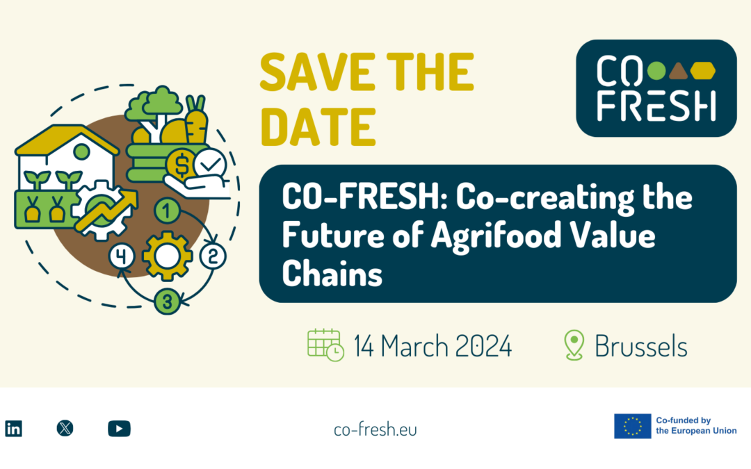 Unveiling Transformative Innovations: CO-FRESH Open Stakeholder Event on March 14th in Brussels